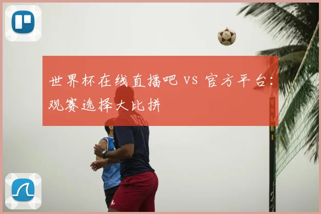 世界杯在线直播吧 vs 官方平台：观赛选择大比拼