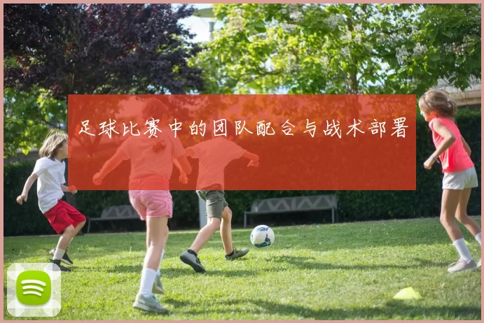足球比赛中的团队配合与战术部署